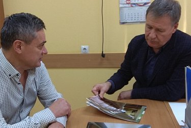 На приеме у Александра Трубникова    